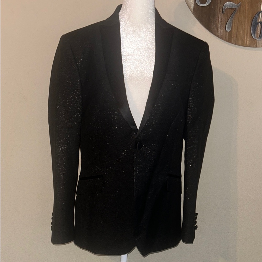 Elegant Black Men's tuxedo jacket